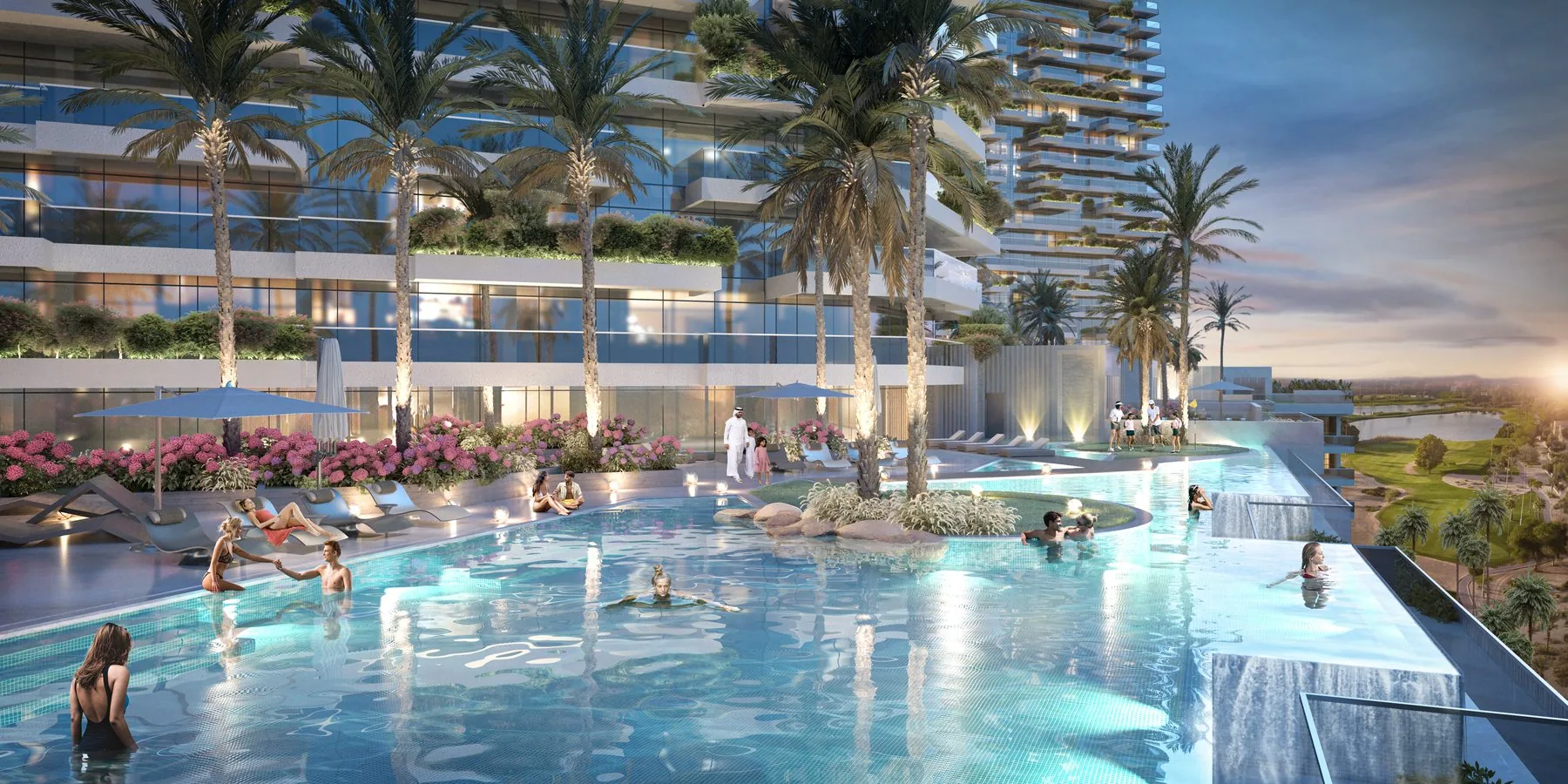 Golf Greens property render